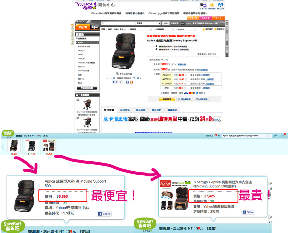 『體驗』SavBar省錢小幫手