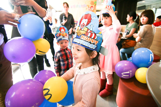 潼潼三歲之麥當勞生日派對