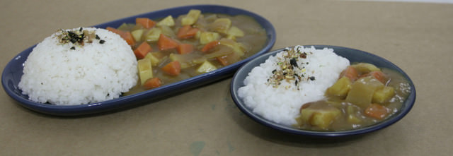 咖哩飯處女秀ＶＳ田原香越光米